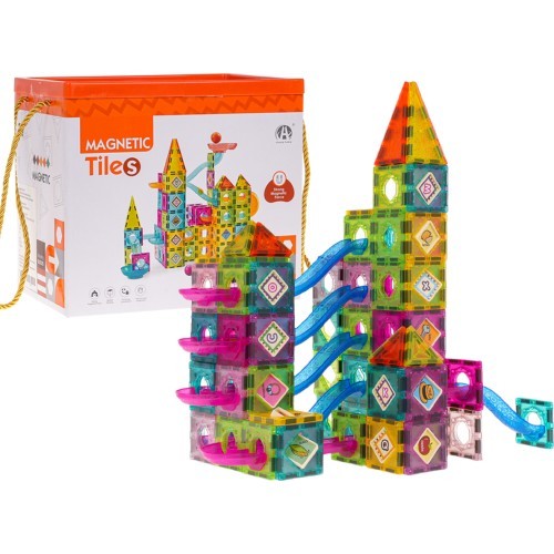 Magnetic Blocks Castle Track Ball 139 pcs.