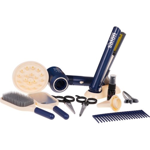 MEGA Set for a Little Hairdresser Blue + Accessories