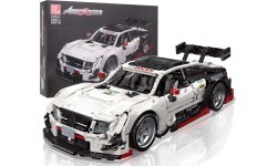 Конструктор «Спортивный автомобиль», белый, 2489 деталей