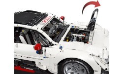 Sports Car Set White 2489pcs.