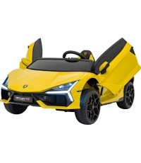 Elektromobilis Lamborghini Revuelto XL, geltonas