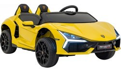 Электромобиль Lamborghini Revuelto XL, жёлтый