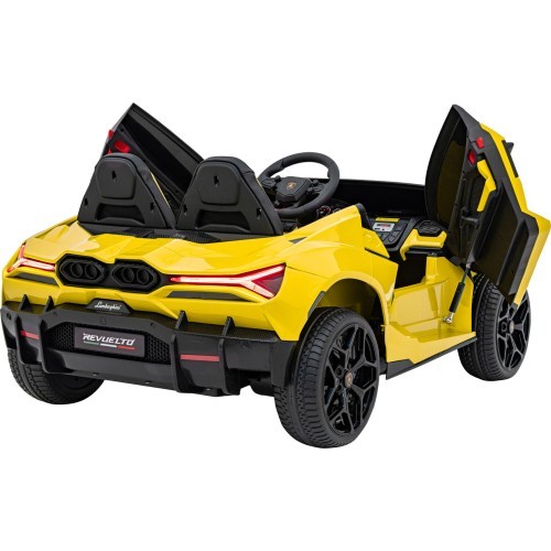 Электромобиль Lamborghini Revuelto XL, жёлтый