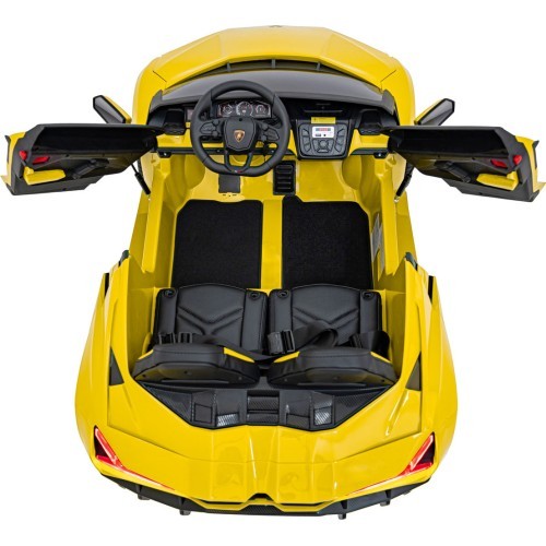 Электромобиль Lamborghini Revuelto XL, жёлтый