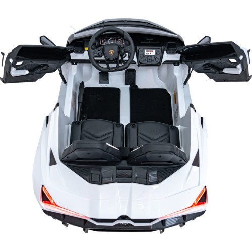 Электромобиль Lamborghini Revuelto XL STRONG, белый