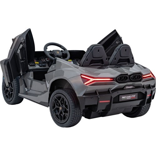 Elektromobilis Lamborghini Revuelto XL STRONG, pilkas