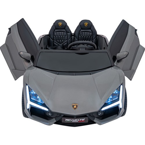 Elektromobilis Lamborghini Revuelto XL STRONG, pilkas