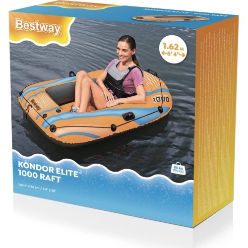 KONDOR ELITE 1000 inflatable boat, 162 cm x 96 cm BESTWAY