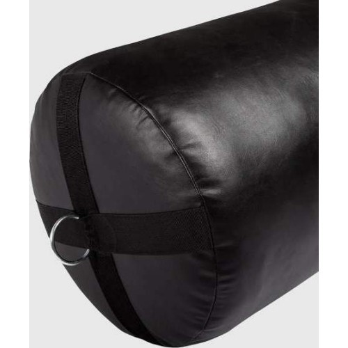 Bokso maišas Venum Challenger Heavy Bag su lubų kabliu, juodas/baltas, pripildytas, 150 cm