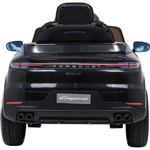 Elektromobilis Porsche Cayenne, juodas