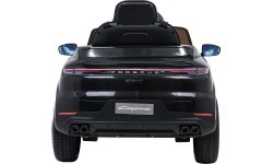 Elektromobilis Porsche Cayenne, juodas