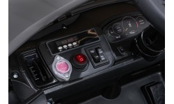 Elektromobilis Porsche Cayenne, juodas
