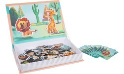 Магнитный пазл с книжкой «Сафари»