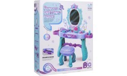 Magiškas princesės tualetinis staliukas, violetinis