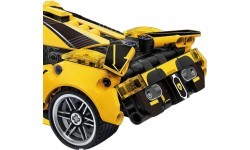 Konstruktorius sportinis automobilis, geltonas, 422 detalės