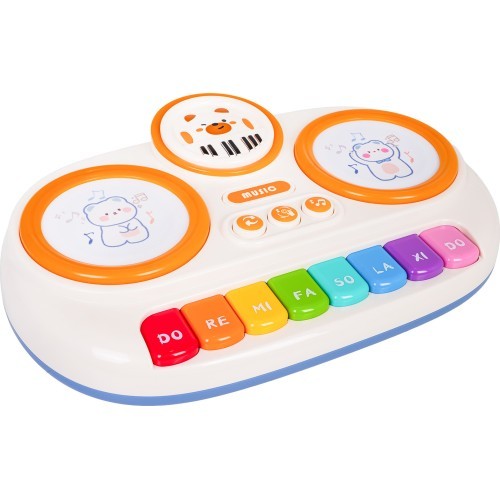 Keyboard + Touch Drums Teddy Bear