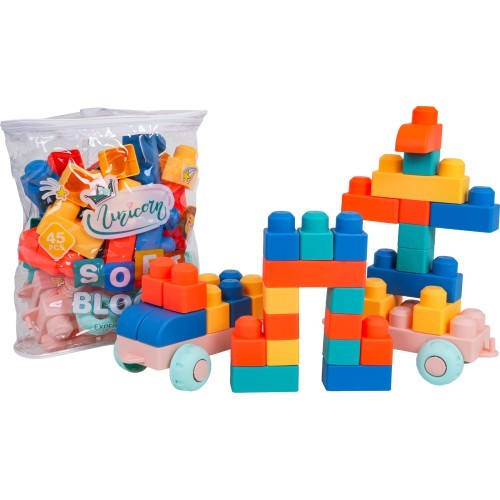 Soft Blocks Set 45 pcs.
