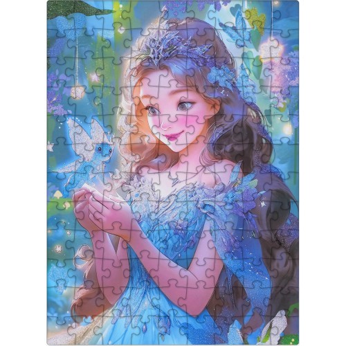 Dėlionė 100 dalių Blue Fairy