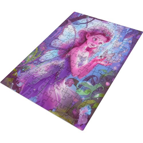 Puzzle Set 100pcs. Fairy Purple