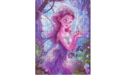 Puzzle Set 100pcs. Fairy Purple