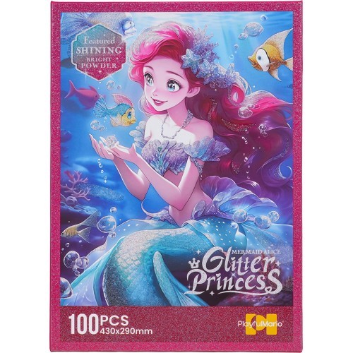 Puzzle Set 100pcs Mermaid