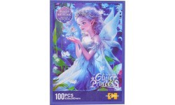 Puzzle Set 100pcs Princess Blue