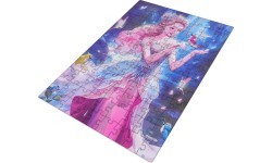 Dėlionė 100 dalių, rožinė princesė