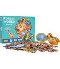Puzzle Set 200pcs Safari