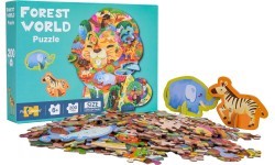 Puzzle Set 200pcs Safari