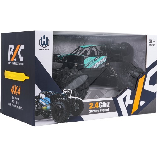 Nuotoliniu būdu valdomas krabliukas RC Crawler ROCK 1:14 su dūmų funkcija