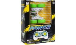 Nuotoliniu būdu valdomas automobilis Power Stunt 1:32, žalias