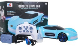 Vehicle with Smoke Function Controlled by Remote Control and Watch Blue