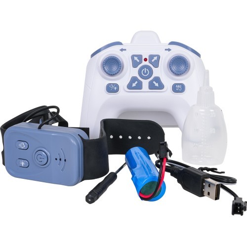 Vehicle with Smoke Function Controlled by Remote Control and Watch White