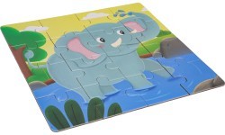 Magnetic Puzzle Animals + Book