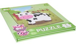 Magnetic Puzzle Animals + Book