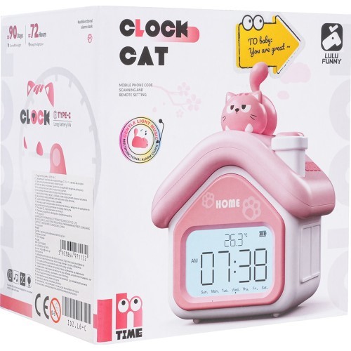 Alarm Clock Cat Watch
