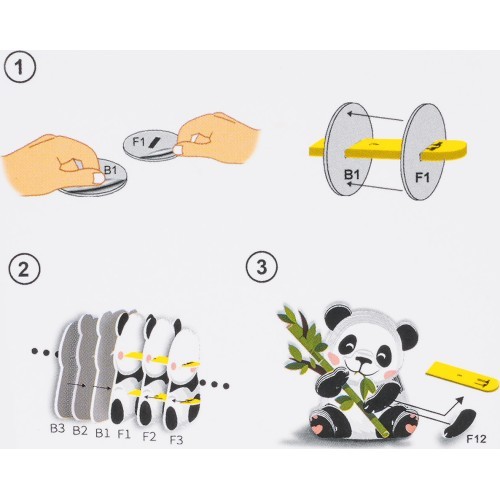 3D-пазл Panda