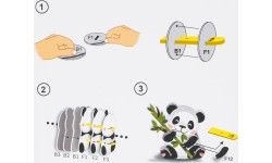 3D-пазл Panda