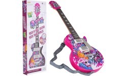Rožinės gitaros rinkinys