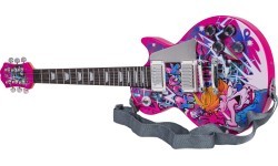 Rožinės gitaros rinkinys