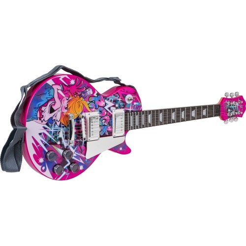 Rožinės gitaros rinkinys