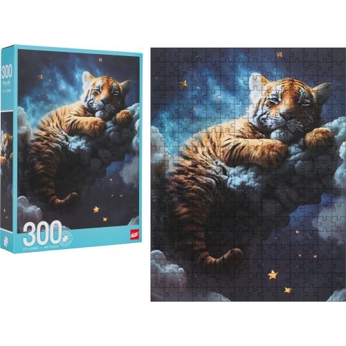 Набор пазлов 300 деталей, Тигруля