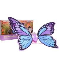 Drugelio sparnai, violetiniai
