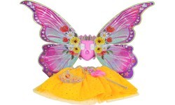 Butterfly Wings Set + Yellow Dress