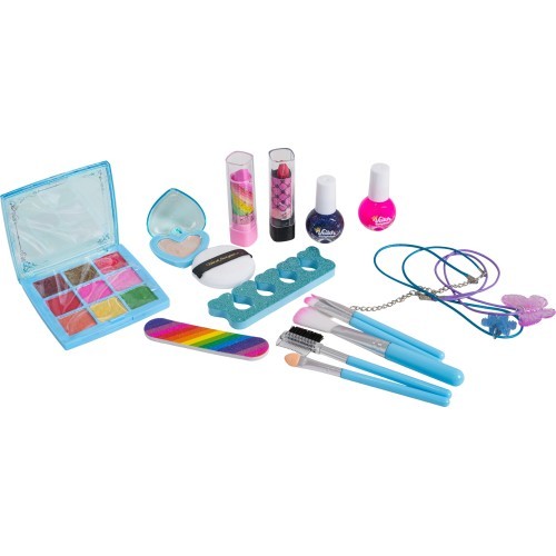 Makeup Set + Ice Blue Dress