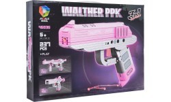 Pink Gun Building Blocks Set 237pcs.