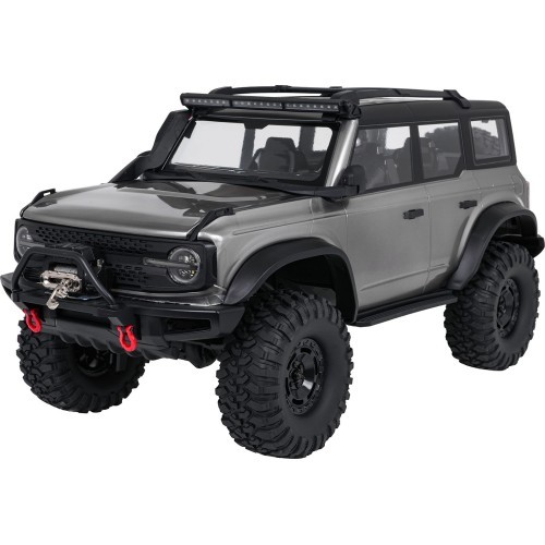 Nuotoliniu būdu valdomas automobilis WILDERNESS 1:10, pilkas