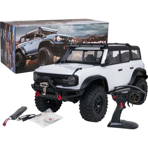 Nuotoliniu būdu valdomas automobilis Wilderness 1:10, baltas