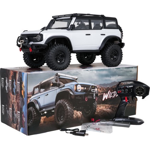Nuotoliniu būdu valdomas automobilis Wilderness 1:10, baltas