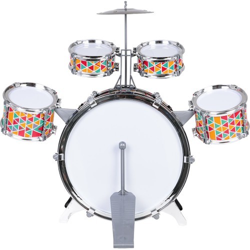 Colourful Drum Set + Chair